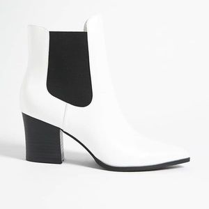 White Chelsea Boots New With Tags
